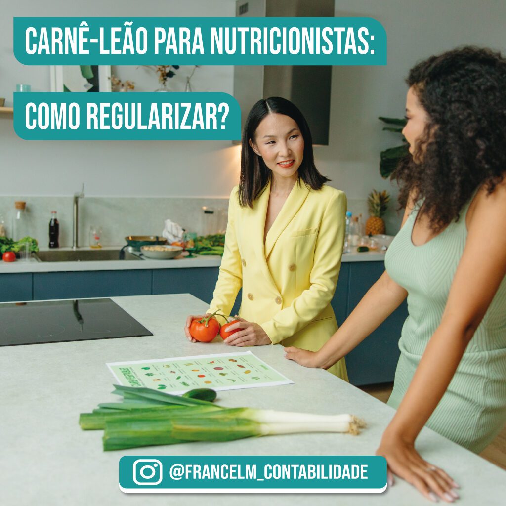 Carnê-leão para nutricionistas: Como calcular?